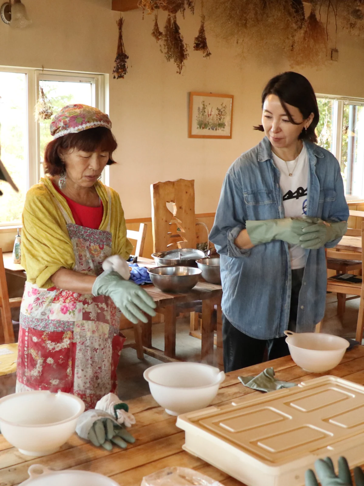 チーズ作り体験