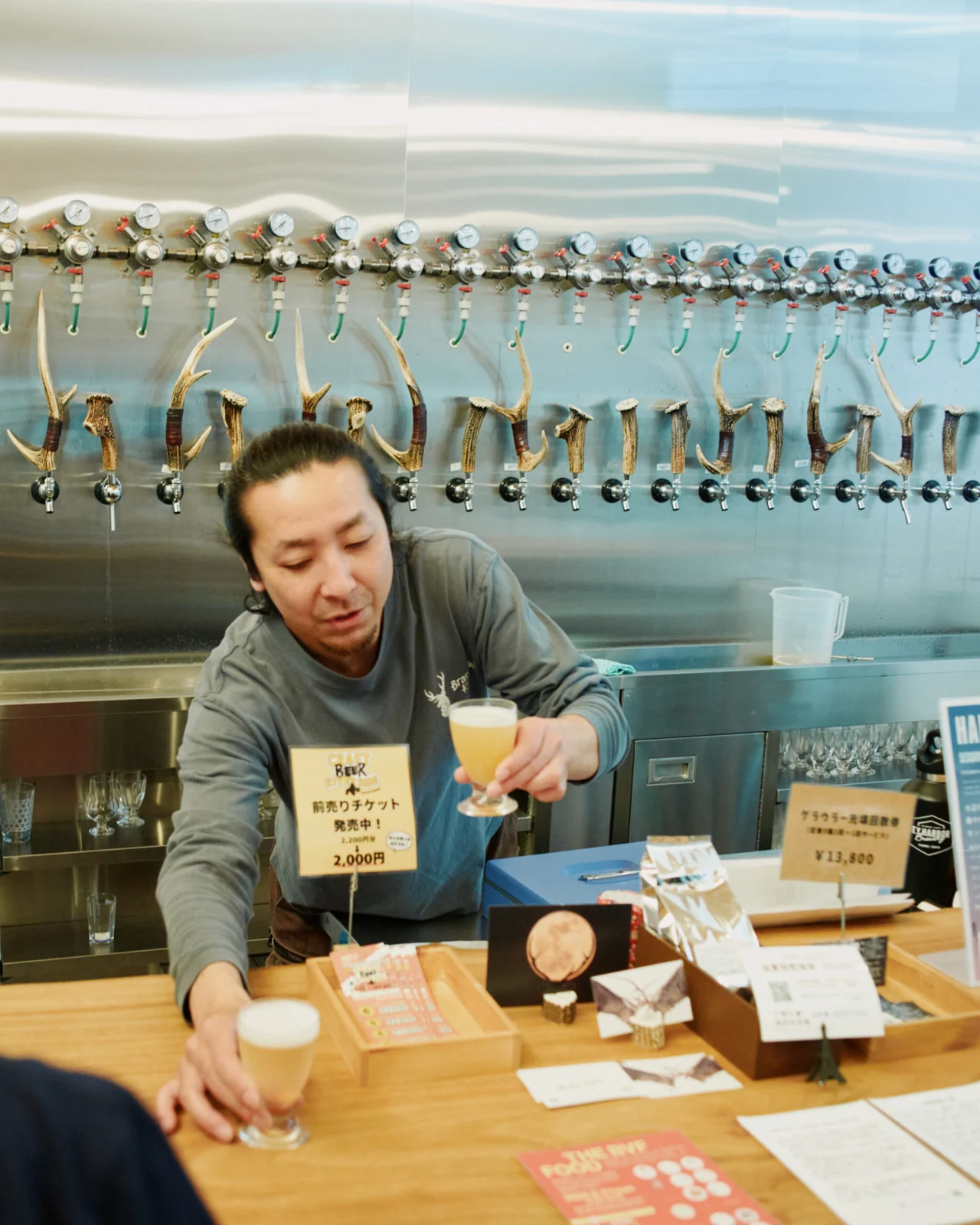 ビール工場の見学